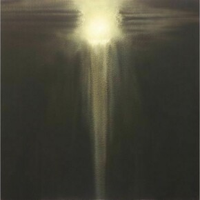 Kiyoshi Nakagami, Untitled, 2012, 194,5 x 194,5 cm, acrylique, encre de Chine et de mica sur toile