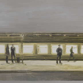 Olga Chernysheva
Grids.
2020. Oil on canvas.
200x100 cm
Photo credit Olga Chernysheva & Iragui gallery
