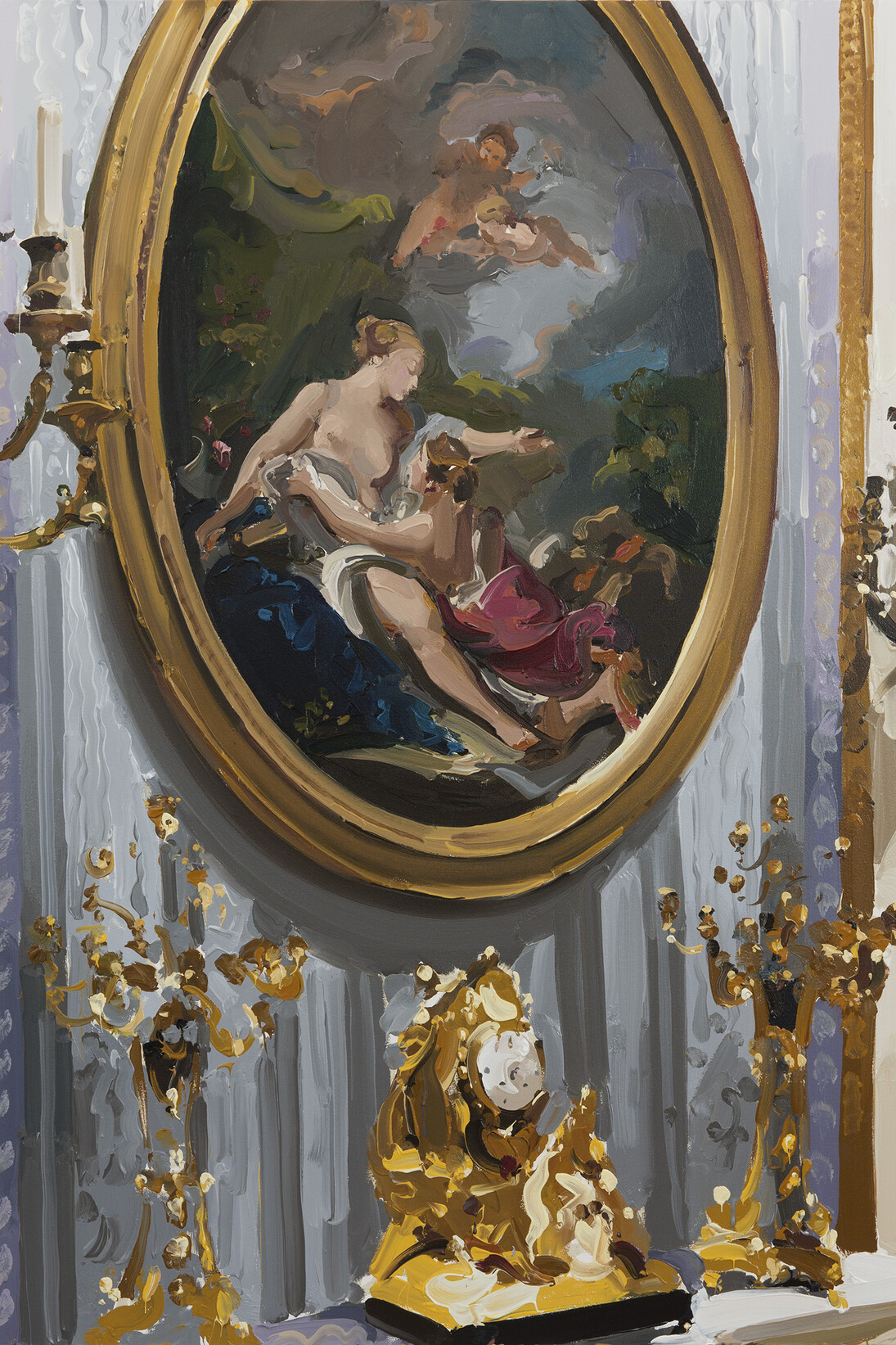 Alan Kingsbury, Rococo on Blue