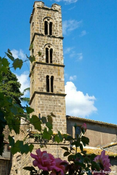 Church tower in Ronciglione