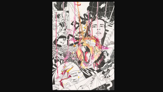 Tableau visage aquarelle