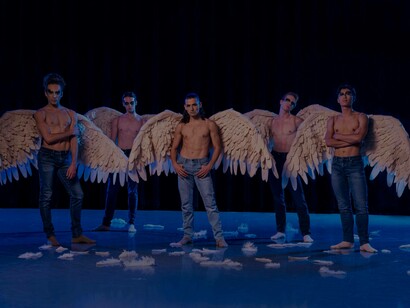 The ballet troupe posing from "Swing Low" by Chanel DaSilva