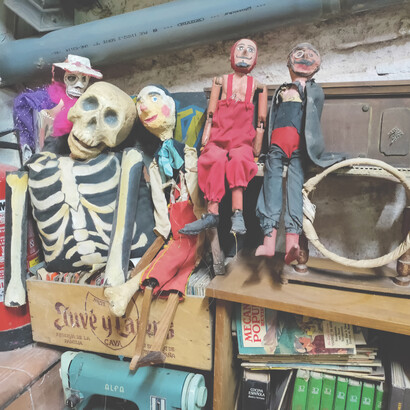 Casa-Taller de Marionetas de Pepe Otal. Fotografía: Paco Cerezo
