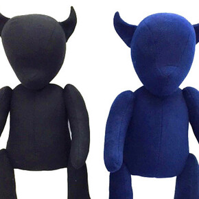 Permindar Kaur. Black and Blue. Courtesy of New Art Projects