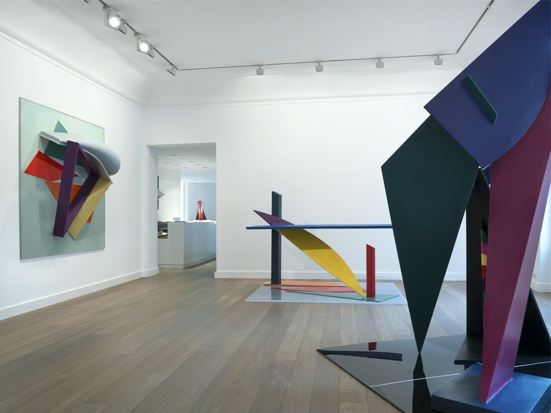 Dans la couleur, exhibition view. Courtesy of Galerie Lelong