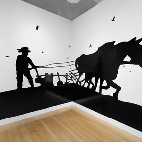 Erik van Lieshout, Farm arts object #10 (silhouette), 2024. Courtesy of Anton Kern Gallery