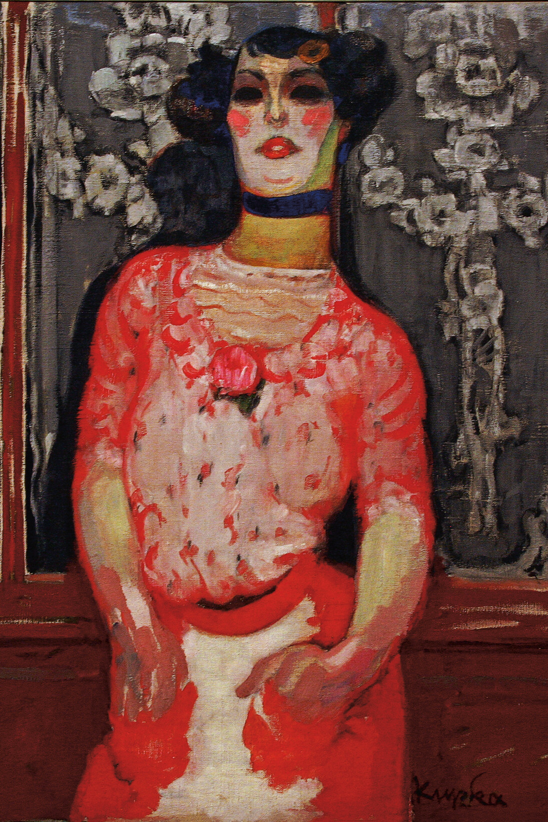 František Kupka, Gallien’s Girl, 1909–10, oil on canvas, 42 ½ × 38 ¾ in., Prague, Národní Gallery. The Kupka image is NOT free of copyright. Please, settle copyrights with the copyright authority in your own country