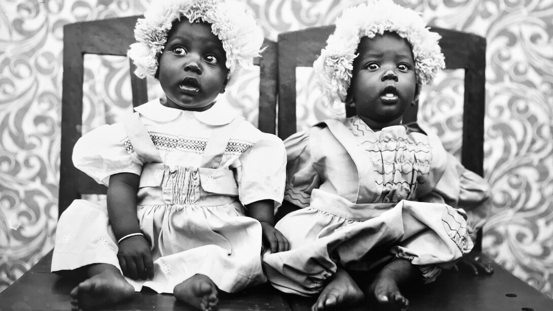 Keita, 2 babies. © Seydou Keita | Courtesy Gallery FIFTY 