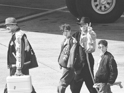 Michael Jackson llega a Tenerife en septiembre del año 1993 (Fotografía de Nancho González Oramas)