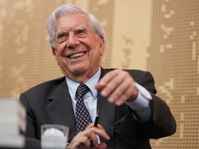 Mario Vargas Llosa en el Festival "LittteratureXchange" 2019, Aarhus Dinamarca 
