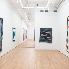 Various artists, My way. Gee's bend today, exhibition view. Courtesy of Nicelle Beauchene Gallery