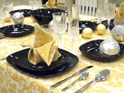Servilletas. Mesa y mantel