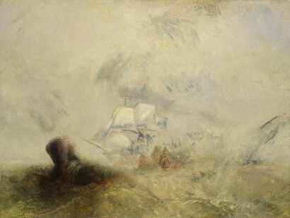 William Turner, El barco ballenero, 1845