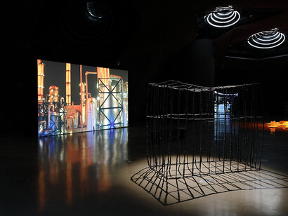 Poetics of power, exhibition view. Courtesy of Kunsthaus Graz