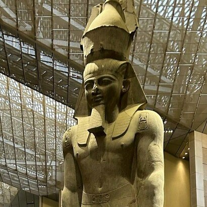 Coloso de Ramsés II de Menfis, escultura, dinastía XIX de Egipto