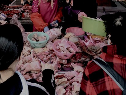 Los mercados «húmedos» de China