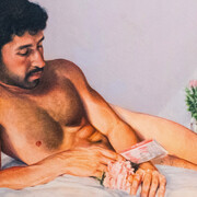 Alireza Shojaian, Lie with me, 2024. Courtesy of Advocartsy