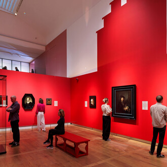 Various artists, From Rembrandt to Vermeer, masterpieces from The Leiden Collection, exhibition view. Courtesy of H’Art Museum