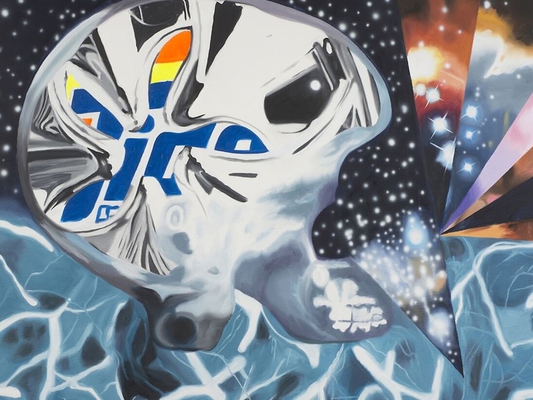 James Rosenquist, Exhibition view. Courtesy of Galerie Thaddaeus Ropac