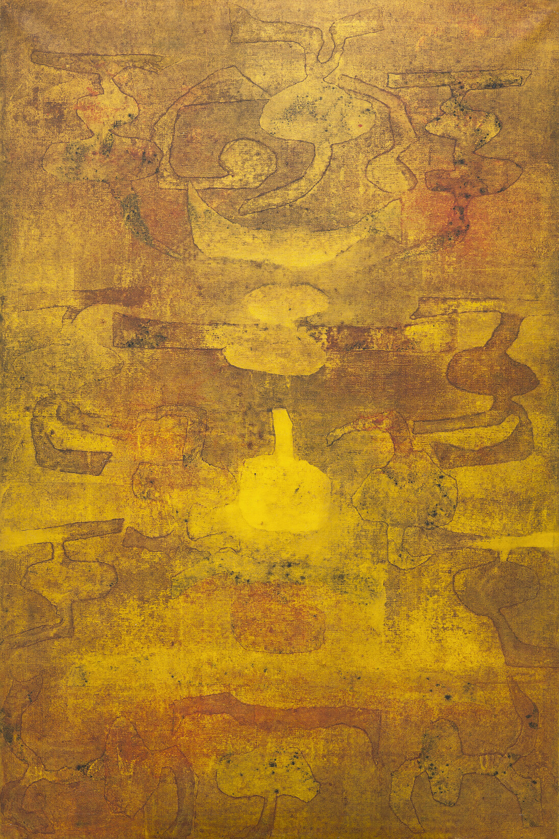 V. S. Gaitonde, Untitled, 1979, Oil on canvas, 69 1/8 x 40 inches (152.7 x 101.6 cm), Private Collection. Photo: Lee Ewing, 2014 © Solomon R. Guggenheim Foundation, New York
