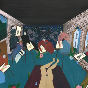 Andrea Heimer, Little Circus, Exhibition view. Courtesy of Antonio Colombo Arte Contemporanea