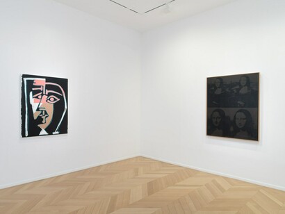 Andy Warhol, Who is who? exhibition view. Courtesy of Skarstedt 