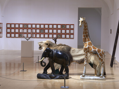 Vista de sala / gallery view El tiempo y las cosas. La casa-estudio de Hanne Darboven (imagen 2)