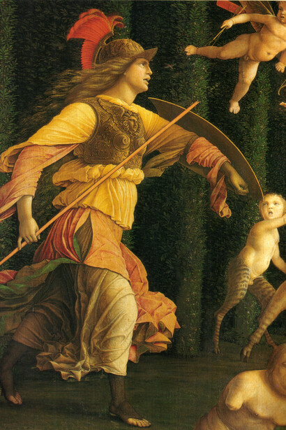 Mantegna, Trionfo della Virtù