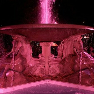 Viale Ceccarini durante la Notte Rosa