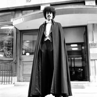 Phil Lynott a Londra in Seville Road nel 1983