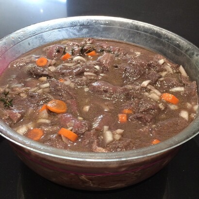 Viande dans la marinade