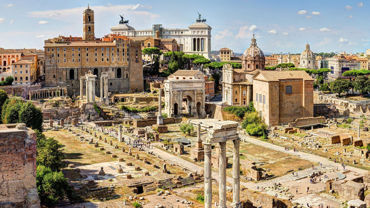 Roma, L'Arco di Tito nel Foro Romano