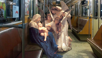 Alexey Kondakov. William Adolphe Bouguereau, La Vierge aux Anges (Madonna con bambino e Angeli), 1881