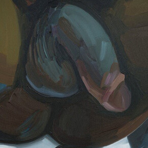 Celia Hempton, Kamal, 2014, oil on canvas, 61x56cm, photography: Mark Blower, courtesy Galleria Lorcan O'Neill, Roma