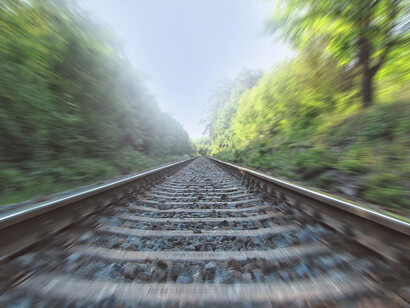 Binari, arrivo del treno. Una volta passato il treno, da sotto le rotaie, con un volo scoordinato, vedo salire l’ape; confusa, sembra più viva che mai finché non sbatte contro un uomo che nel tentativo di scacciarla viene istintivamente colpito dal suo pungiglione, così l’ape cade a terra senza vita e lì realizzo l’eccezione: l’ape muore se punge e sopravvive sotto un treno