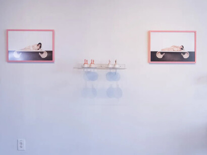 Jennifer Ling Datchuk and Consuelo Jimenez Underwood, In our hands, exhibition view. Courtesy of Ruiz-Healy Art