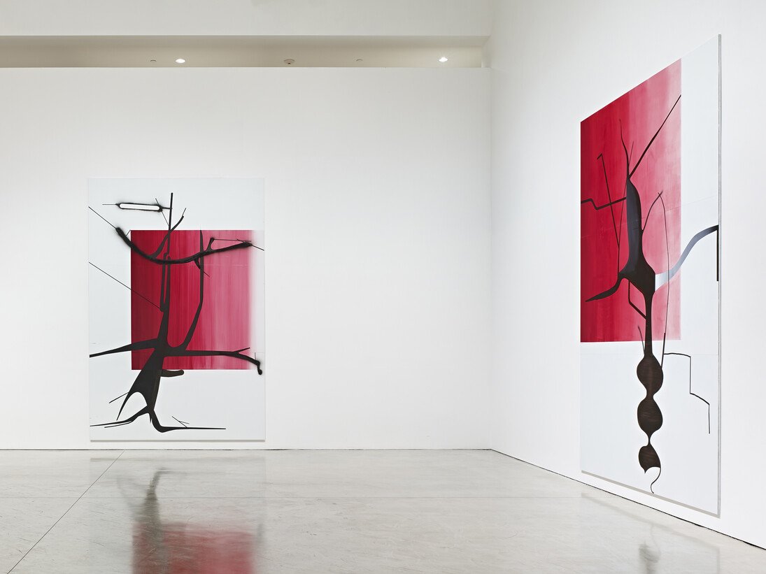 Albert Oehlen, New Paintings, Installation view (North Gallery) © Albert Oehlen. Courtesy of the artist and Gagosian Gallery