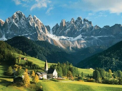 Les Dolomites. Un paradis dans la vallée
