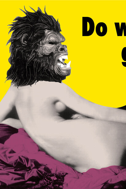 The art of behaving badly, artwork in exhibition (detail). Courtesy of the National Gallery