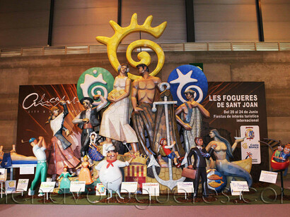 Fitur 2015. Presentación de "Les Fogueres de Sant Joan", fiestas de la ciudad de Alicante