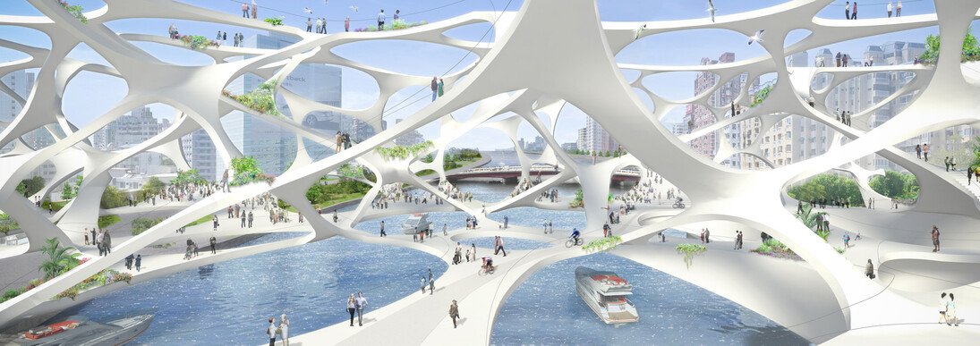 Akihisa Hirata. Foam Form, Kaohsiung, Taiwan. Project. 2011. © Akihisa Hirata Architecture Office and Kuramochi + Oguma