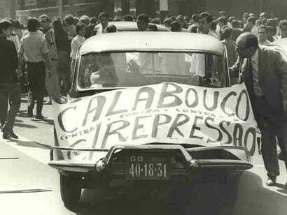 Protesto de estudantes brasileiros contra a Ditadura Militar no Brasil. Explore as iniciativas do Ministério da Educação para lidar com os desafios no ensino de História no Brasil