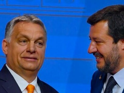 Uno de los aliados euroescépticos de Salvini es el líder húngaro, Viktor Orbán
