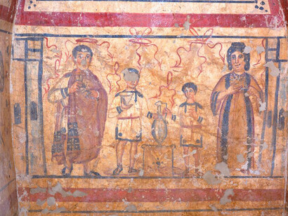 From the Elysian Fields to the Christian Paradise. Courtesy of Museum of Byzantine Culture