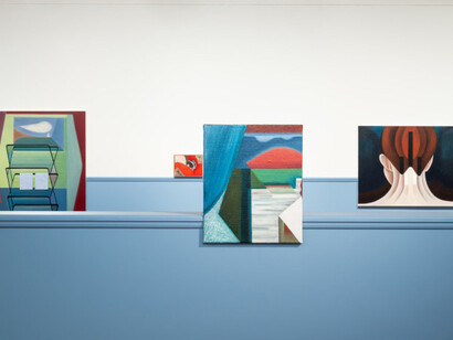 Imogen Taylor, From behind, exhibition view. Courtesy of Dunedin Public Art Gallery