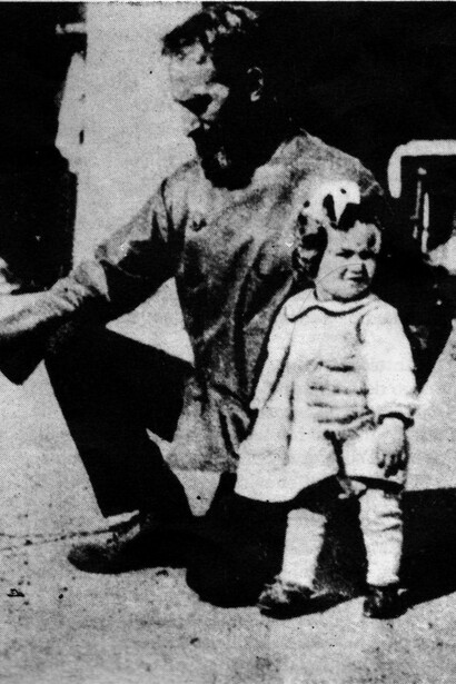 Horacio Quiroga con su hija