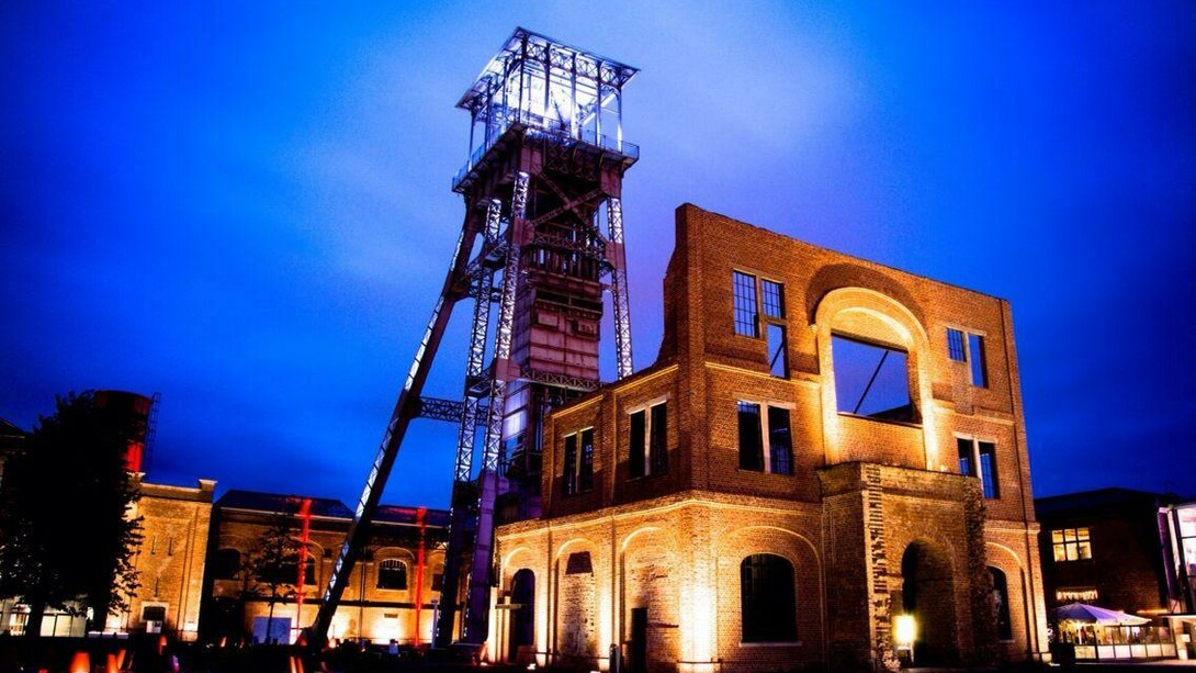 Le patrimoine industriel de C-Mine, à Genk en Belgique, reconverti en espace culturel et touristique