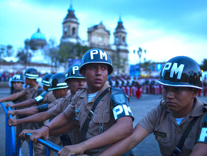 Protestas en Guatemala