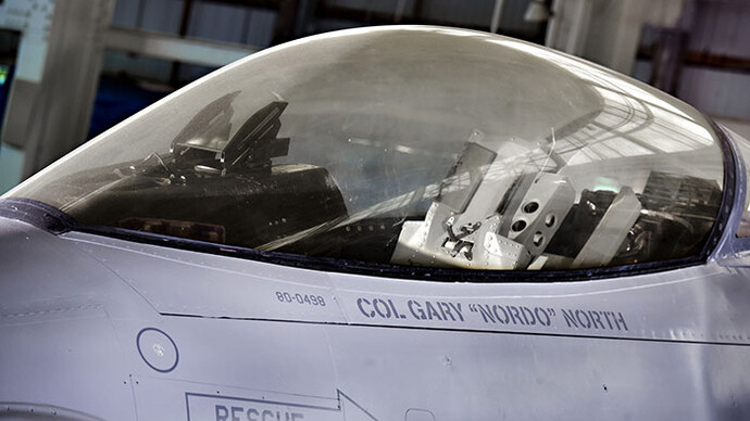 General Dynamics F-16A Fighting Falcon. Courtesy of Pearl Harbor Aviation Museum