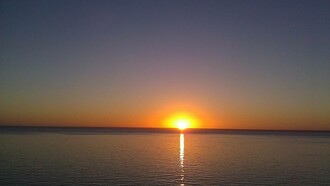 Sunrise in Dakhla, photograph by YoTuT